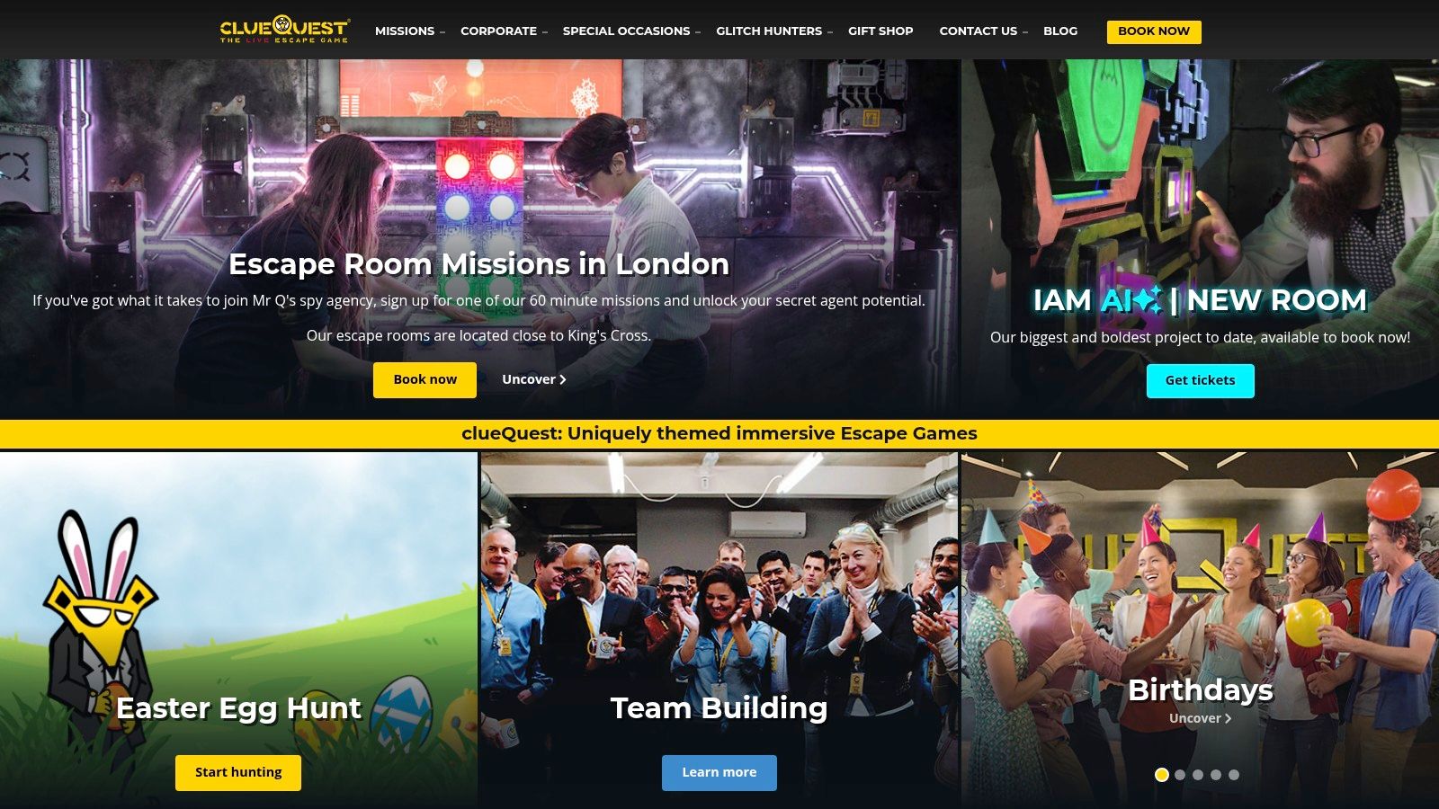 clueQuest (Escape Rooms and Outdoor Games)