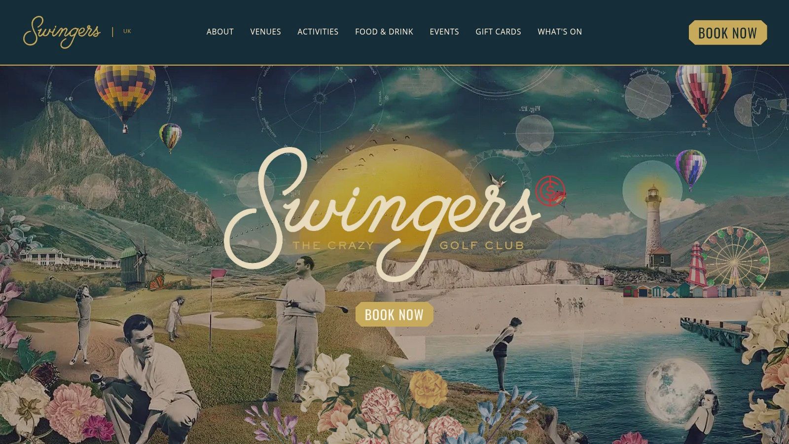 Swingers (Crazy Golf + Street Food + Cocktails)