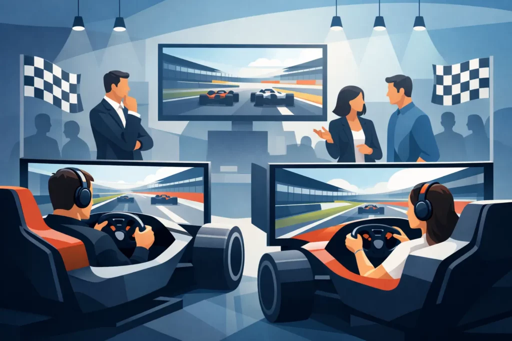 F1 Simulator Hire for Events That Gets Guests Racing