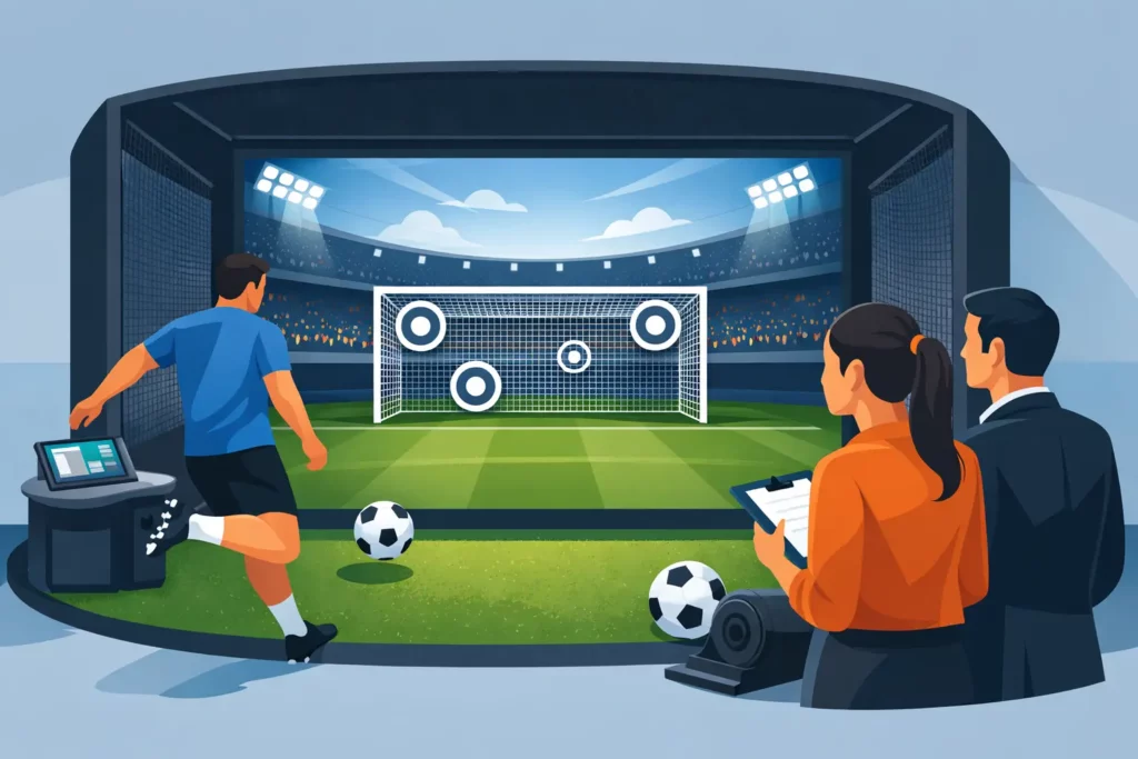 Football Simulator Hire for Events That Scores