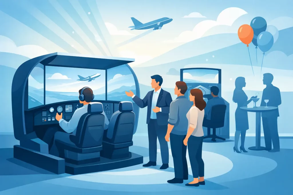 Flight Simulator Rental That Fills Your Event