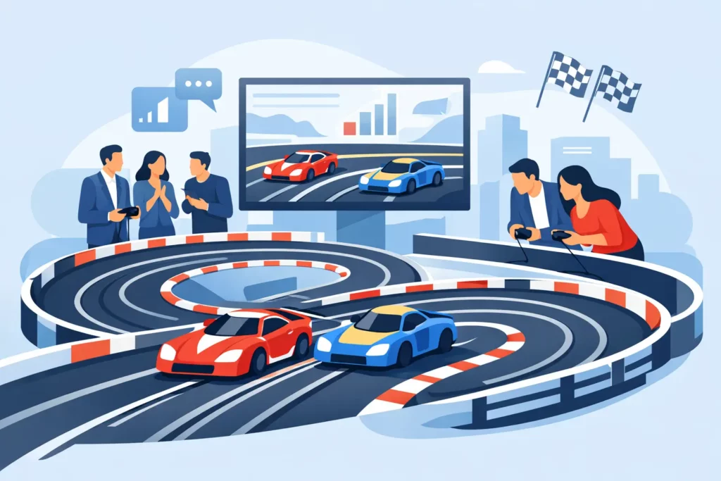 Scalextric Hire for Events That Drives Engagement
