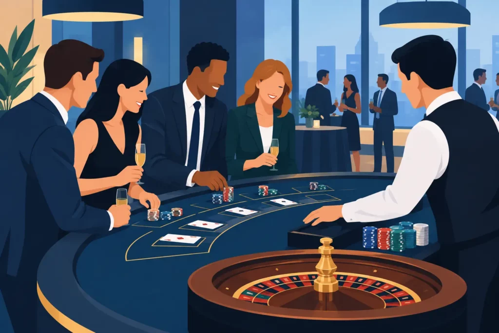 Casino Hire for Corporate Events That Engage